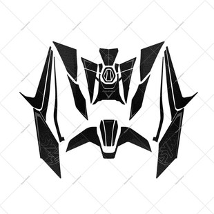 适用于25款巡弋400防水防滑油箱贴耐磨加P厚贴保护贴改装件配件