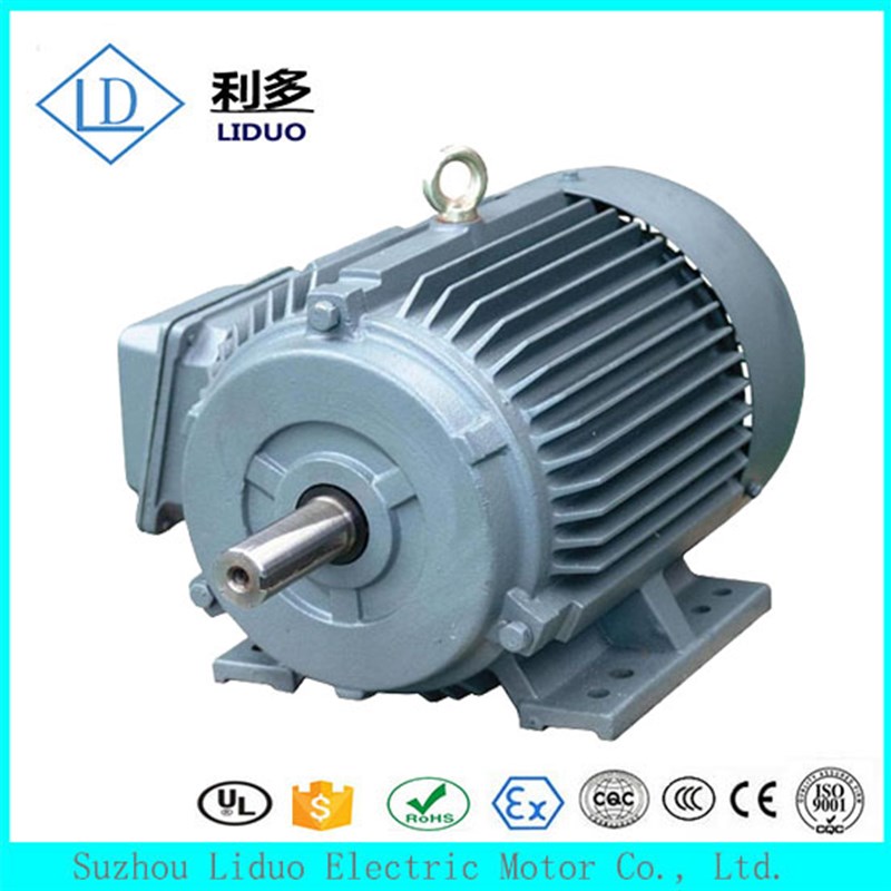 Y三相异步交e流电动机YE3/YX3-225M-6 30KW 380V立式铜线电机马达