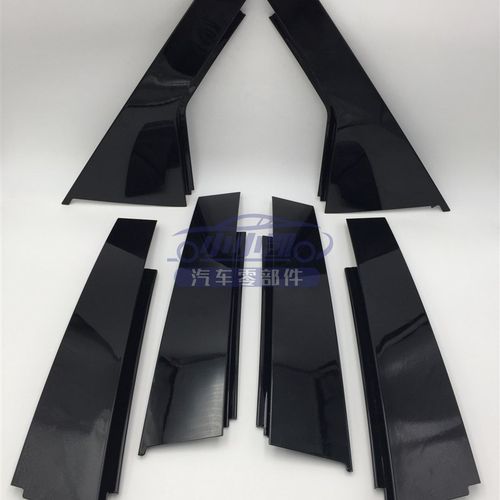 适用凯迪XTS车门饰o板B柱C柱中柱外饰板饰条 前门车窗后装饰板