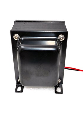 0.2A 200mA 20H-25H-35H铜线扼流圈 电感 竖装黑色一体侧X罩EI86X