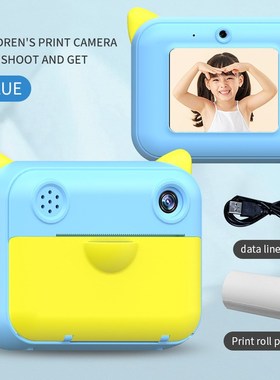 Kids Instgant Print Camera For Children Camera Thermal Photo