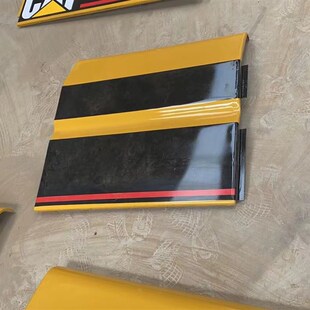 卡特312B挖掘机水箱边门液压泵偏侧门边盖护板泵S门带漆带标不包