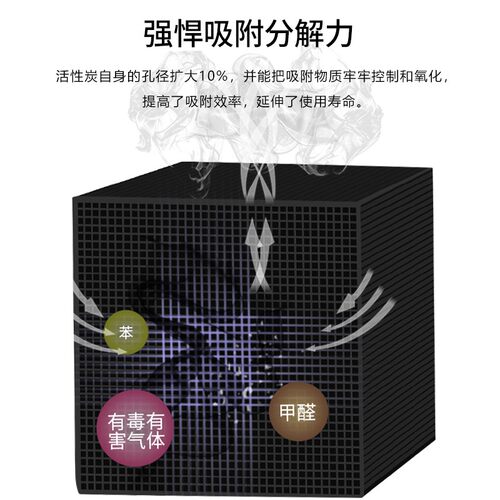 蜂窝状活性炭800碘工业废气处理烤漆房过滤箱用方块防水特种碳砖