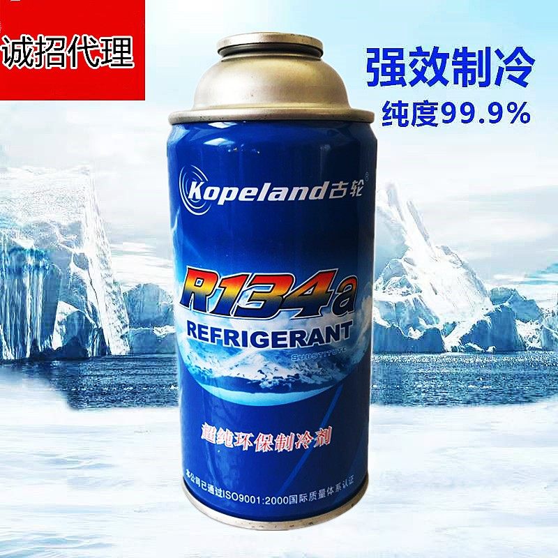 R134a制冷剂R600a冰箱冰柜氟利昂雪种汽车空调冷媒加氟工具套装