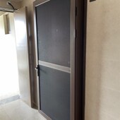 大外框档把手铝合金不锈钢金刚网平开纱门防盗带锁定制