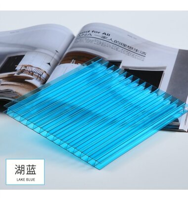 心瓦凉亭阳台温瓦音p隔热采光波浪室婚庆PC透明碳聚酸酯