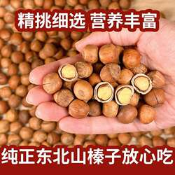 2025铁岭榛子新货薄皮东北野生炒熟零食原味坚果特产袋装批发价