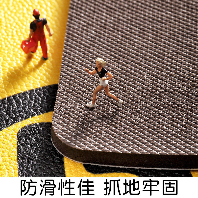 正版小黄鸭防水防油污厨房地垫 家用EPVC皮革长条防滑脚垫可擦免,居家布艺,家用脚垫,淘宝优惠券,粉丝福利购,淘宝优惠卷