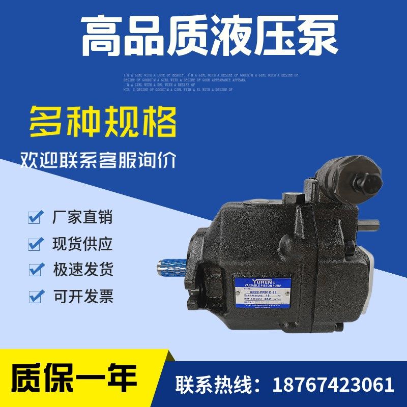台湾油研 cAR16-FR01C-20T/AR22-FR01C-20T 柱塞泵