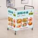 网红小推车摆摊折叠架子夜市专用冰粉地K摊展示架流动神器一秒收