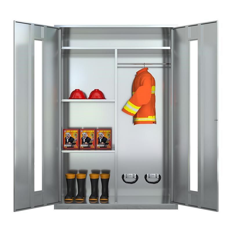 不锈钢应急物资柜消防柜防暴器材柜学校安L保反恐装备柜盾牌钢叉,商业/办公家具,灭火箱/消防柜/应急物资柜,淘宝优惠券,粉丝福利购,淘宝优惠卷