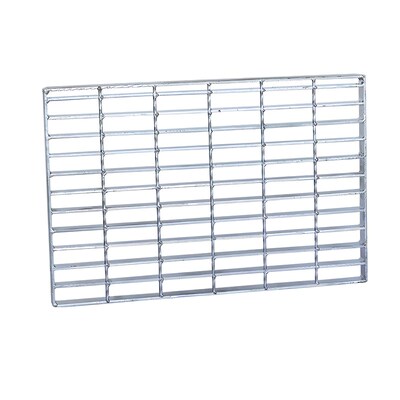 The sewage treatment plant is plugged with Rsteel grating