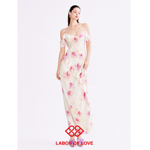 LaborofLove麦田玫瑰连衣裙