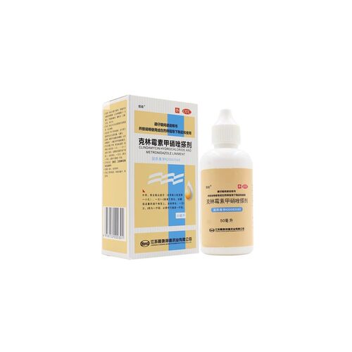 【靓能】克林霉素甲硝唑搽剂10mg8mg*50ml*1瓶/盒