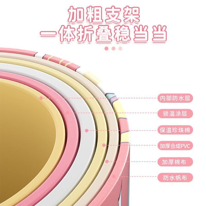 2TCU欧巢泡澡桶大人折叠浴桶沐浴家用浴盆加热全身儿童浴缸成人洗