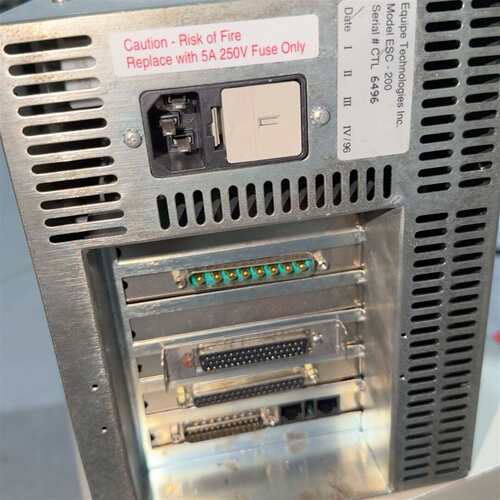 可维修Equipe Technologies ESC-200工业控议价
