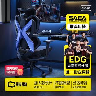 骁骑X5Plus人体工学电竞椅大空间家用办公舒适久坐电脑椅