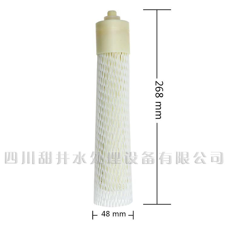 净水机超滤滤芯 2分螺纹中空纤维UF直管 直饮机滤壳装 通用超滤膜