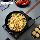 荷兰进口 COMBEKK 康焙克珐琅铸铁牛排煎锅圆形平底煎蛋单柄28CM