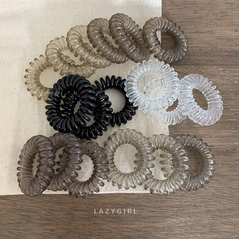 韩国无痕电话线发圈日常基础款新