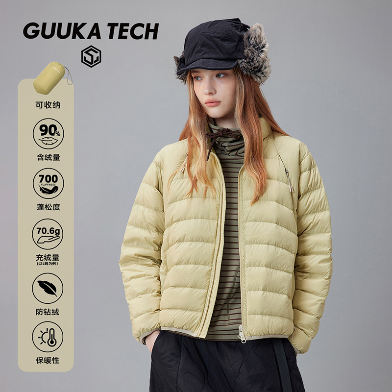 GuukaTe短款正肩排骨羽绒服