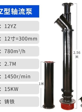 11kw18.5kw22kw37kw抗旱排涝液下泵38H0v水泵高扬程YZ/ZLB/ZLD型