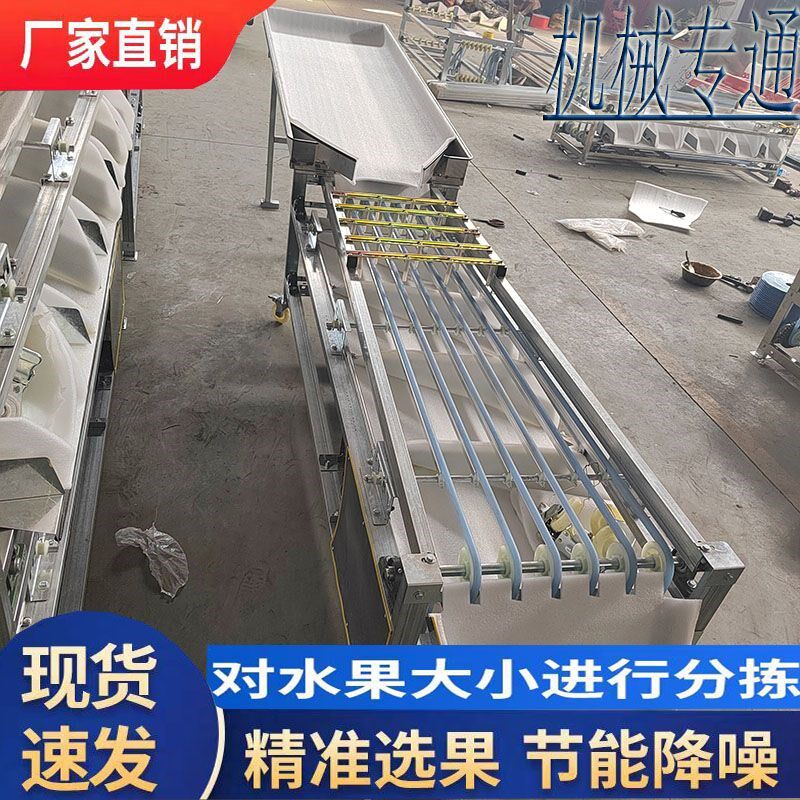 新款选果机百香果李子分选机w圣女果全自动分拣机脐橙筛选机分级