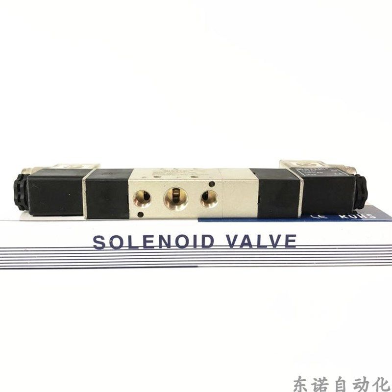 STNC 索d诺天工 三位五通 2分 中泄电磁阀 TG3522-08E DC24V AC22