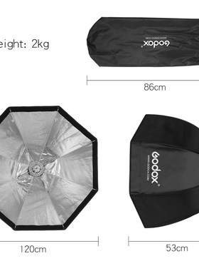 Godox 120cm Portable Octagonal UmbrelIla Softbox SB UE 120cm