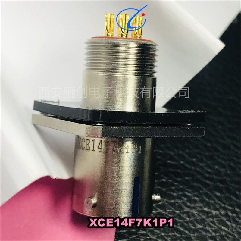 圆形连接器XCE14T7Z1P1 XCEE14F7K1P1插头插座接插件新品