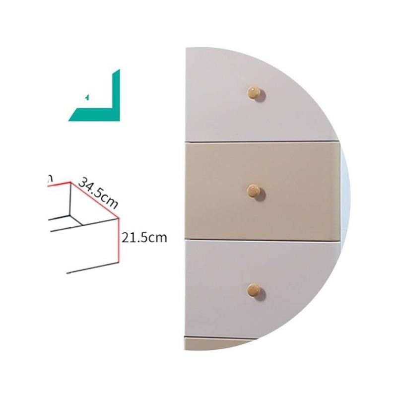 Multilcayer toy clothes plastic drawer type storage cabinet