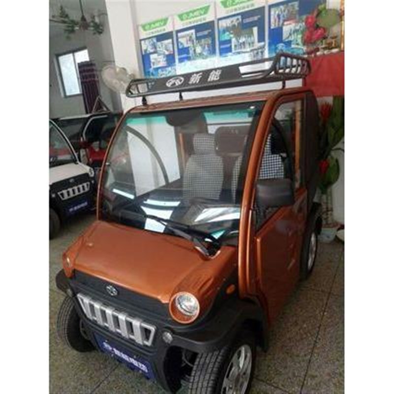 新能电动车行李架合众m鑫辉新能H6K3K8电动四轮车顶架后货架行李