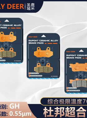 杜邦超合金刹车适用力刻踏板车金浪ChinAf318 LK250T LK300T碟刹