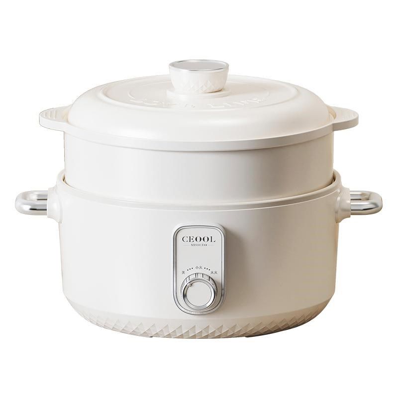 家用电煮锅c多功能2.5L蒸煮体电热锅泡面锅不粘电火锅宿舍电炒,厨房电器,电煮锅,淘宝优惠券,粉丝福利购,淘宝优惠卷