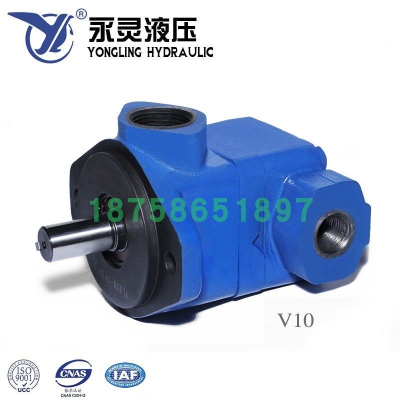 YLC永灵叶片泵V10-1P1P 2pP 3P 4P 5P 6P 7P-1A-R 1B/1C/1D-R L 2