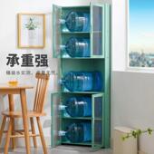 厨房转角收纳柜落地多层碗柜客厅阳台靠墙置M物架带门三角储物柜