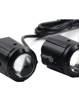 适用铃木gsx25i0R射灯 改装gsx250隐藏式射灯 亮度高射灯 改装配