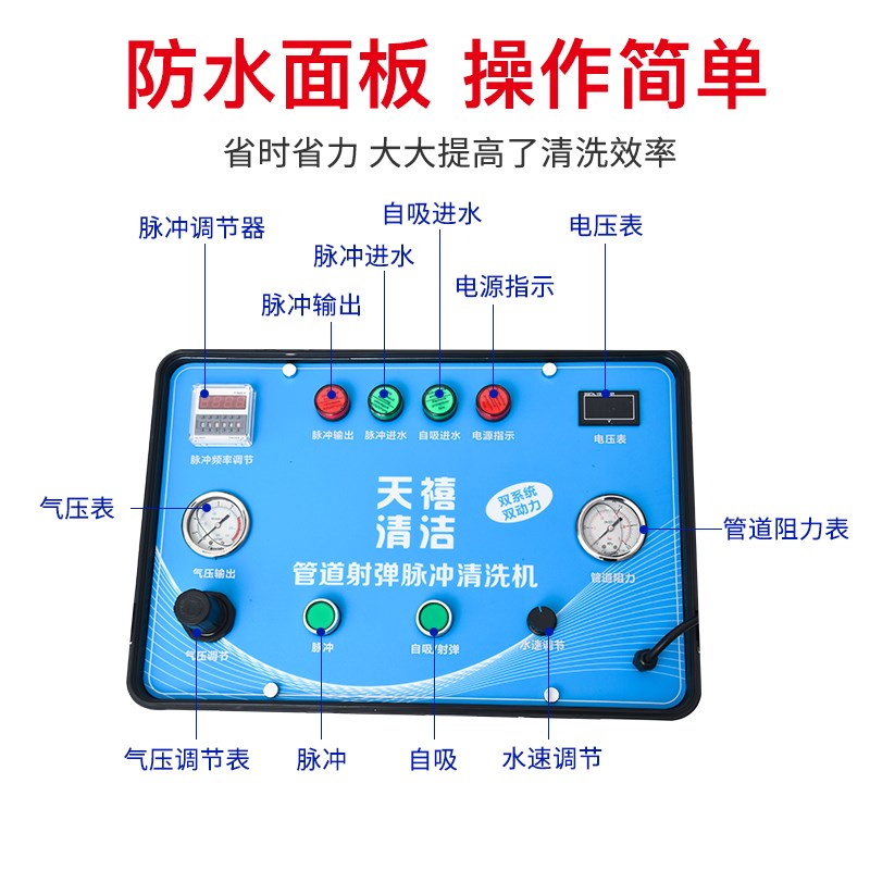 鸡鸭场水线清洗机家禽养殖鸡猪厂A鸽舍水线疏通器高压脉冲清洗设