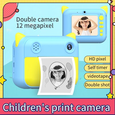 Kids Inestant Print Camera For Children Camera Thermal Photo