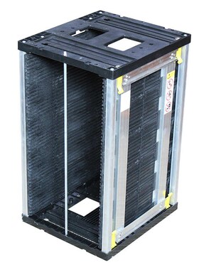 防静电上下板基板框可存放PCB5D0片防静电料架齿轮调节塑料底板