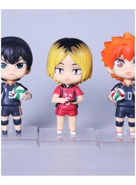 新品Full Set Violleyball Juvenile Anime Haikyuu Action Figur