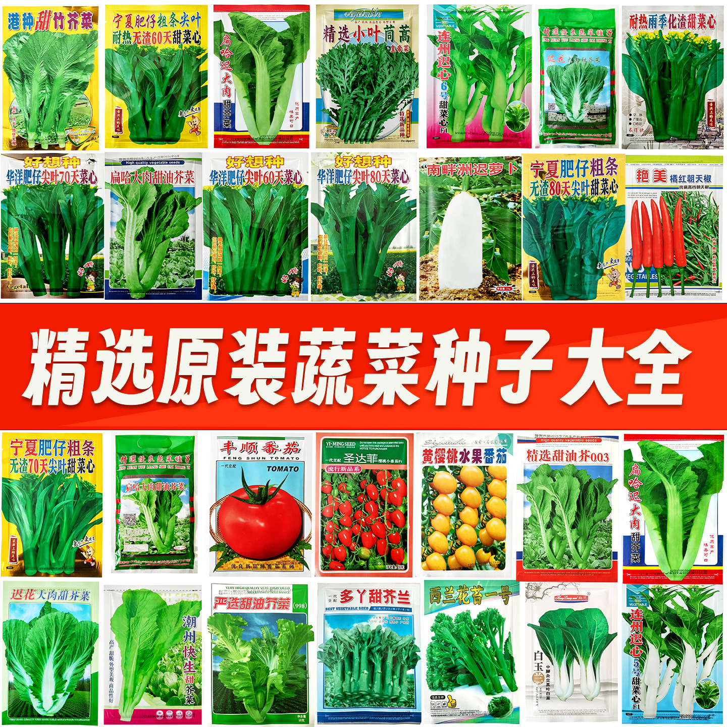 四季蔬菜种子庭院易盆栽易种组合图片