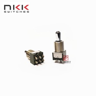 双覆位摇头开关 20208Lq M2026BB1W01 6脚3档 NKK日开