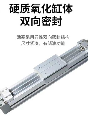 MY1B16G-350L无杆气缸MY1B20G-32G-250-300-K450-550-750-900H-A-