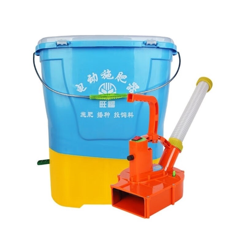 旺福新款农用撒肥料神器多功能洒肥D料肥料化肥播撒器撒肥机电动
