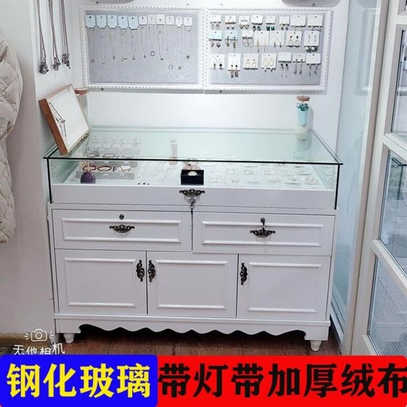 烤漆展示柜玻璃产品商p用珠宝玉器饰胜光展柜靠墙木柜铁柜手机柜