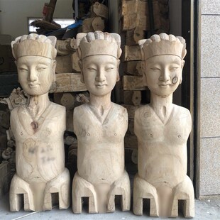 软身妈祖神像木雕