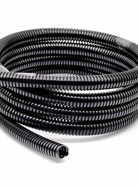 PA尼龙波纹管蛇皮管l浪管电缆保护套管黑色包线管 AD13/10/25/28.