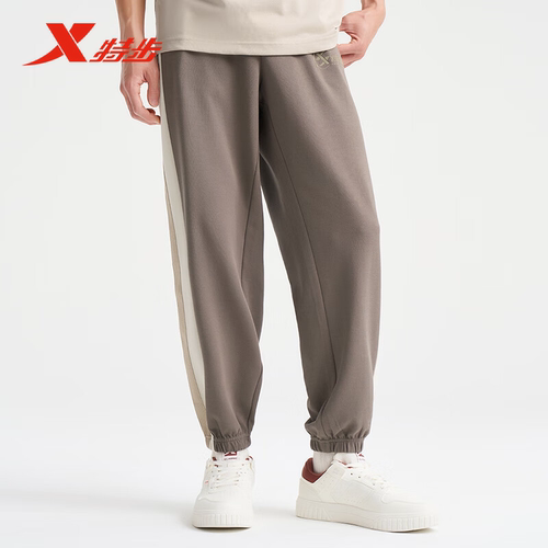 特步运动裤休闲裤男收口束脚裤