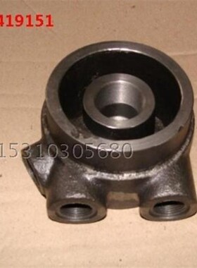 适配康明斯柴油机NTA855发动机 机油滤清器座 3419151FilteYr Sea